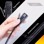 Arrowmax AEH1500-M1 G-Shape Style Earpiece PTT Compatible with Motorola CP200D CP100D R2 DEP450 BPR40D CP200 CP185 BPR40 Yaesu FT-65 FT-25 FT-4X/V XiR P3688 (10 Pieces)