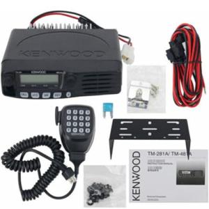 TM-281A 65W VHF Mobile Radio, 136-174MHz FM Transceiver for Car/Truck, 10-50KM Range, High Power Ham & Commercial Use, 200 Channels, PL-259 Antenna Connector