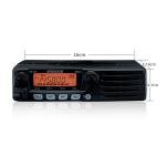 TM-281A 65W VHF Mobile Radio, 136-174MHz FM Transceiver for Car/Truck, 10-50KM Range, High Power Ham & Commercial Use, 200 Channels, PL-259 Antenna Connector