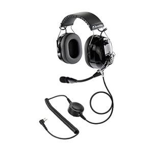 Arrowmax AHDH0042-BK-M1 Over The Head Noise Cancelling Headphone Compatible with Motorola CP200D CP100D R2 DEP450 BPR40D CP200 CP185 BPR40 Yaesu FT-65 FT-25 FT-4X/V XiR P3688