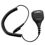 radtel Heavy Duty Waterproof Speaker Mic for RT-880 RT-880G IRadio UV-98 Plus Radios, Noise-Cancelling Walkie Talkie Microphone with 3.5mm Jack, Durable Shoulder PTT Mic for Outdoor Use