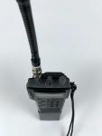 Standard C528A Twin Band Ham Radio Transceiver Black Vintage Japan PARTS READ