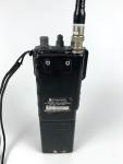 Standard C528A Twin Band Ham Radio Transceiver Black Vintage Japan PARTS READ
