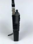 Standard C528A Twin Band Ham Radio Transceiver Black Vintage Japan PARTS READ