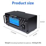 RS-998 Wolf SDR 100W HF+UV All Mode Transceiver Mobile Radio+Antenna Tuner