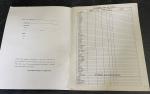 Collins Ham Radio Log Book of Amateur Radio Station (original, unused)