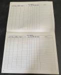 Collins Ham Radio Log Book of Amateur Radio Station (original, unused)