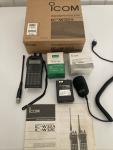 Icom IC-W32A Handheld Radio Dual Band VHF/UHF Transceiver + Accessories/Manual