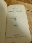 Vtg 1964 Collins Radio Diary - William Collins Sons