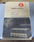 Hallicrafters S-120 Shortwave Receiver, & Manual , Very Nice, Works