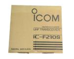 Icom UHF Transceiver IC-F210S View pictures.NEW AUCTION