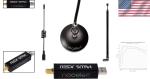 Premium Software Defined Radio - RTL-SDR v5 with Magnetic Base & 3 Antenna Masts