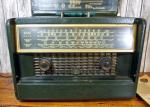 Hallicrafters TW-500 Green Transoceanic Multi-Band Tube Radio 1950s - Powers Up!