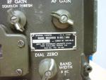 Collins R-392 radio receiver  tested