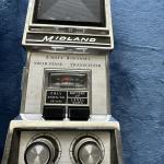 Midland vintage 2 Watt 3channel solid state transceivers , lot of two,needs Batt