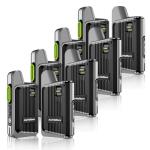 KaYoTom Walkie Talkies Long Range Rechargeable 2-Way Radios UHF Handheld Transceiver Walky Talky,Radio Handheld Waly Talky,Compact Suitable for Outdoor Sports,Team Activities（8 Pack (Black-Gray, 8)