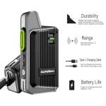 KaYoTom Walkie Talkies Long Range Rechargeable 2-Way Radios UHF Handheld Transceiver Walky Talky,Radio Handheld Waly Talky,Compact Suitable for Outdoor Sports,Team Activities（8 Pack (Black-Gray, 8)