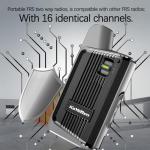 KaYoTom Walkie Talkies Long Range Rechargeable 2-Way Radios UHF Handheld Transceiver Walky Talky,Radio Handheld Waly Talky,Compact Suitable for Outdoor Sports,Team Activities（8 Pack (Black-Gray, 8)