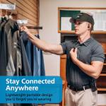 KENWOOD ProTalk PKT-300 Two-Way Handheld Radio (2W), 6 Modifiable Channels, Built-in VOX & Privacy Talk, 10 Call Alert Tones, IP52 UHF Radio & Mil-STD 810 (C, D, E, F, G & H), LCD with Backlight