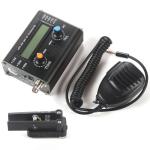 5W usDX SDR QRP Transceiver QCX-SSB to SSB 3-Band All Mode High Frequency Transceiver with Handheld Microphone