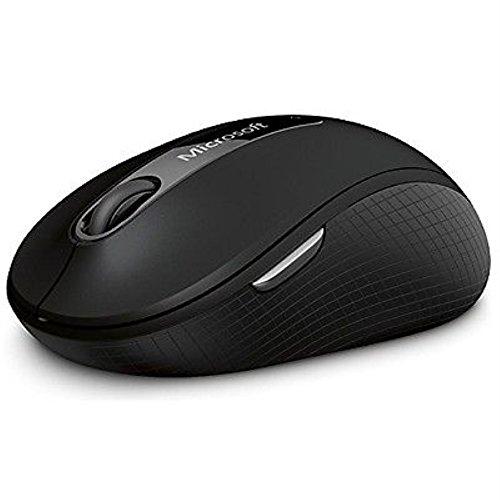 Microsoft Wireless Mobile Mouse 4000 - Graphite. Comfortable Ergonomic design, Wireless, USB 2.0 with Nano transceiver for PC/Laptop/Desktop, works with Mac/Windows Computers