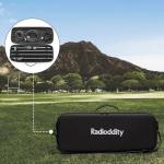 Radioddity HF-009 Portable HF Antenna, 5-50MHz Quick-Tuning Vertical Antenna, SWR 1.0-1.5, Compatible with Xiegu G90/X6100/X6200, Radioddity QT40/QT60/QT80, for HF Transceivers & Mobile Radios