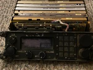 RARE Magnavox RT-1319B/URC AN/PRC-113 Manpack Military Radio - FOR PARTS/SCRAP