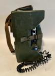 VINTAGE US MILITARY TA-838A-TT FIELD TELEPHONE SET W/STRAP