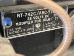RT-742C/ARC-51BX MILITARY RADIO FROM UH-1 HELICOPTER W/Collins ID-1003/ARC