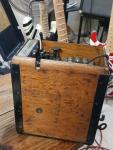 Antique KELLOGG Radio D-14205 US Military WWI Army Field Telephone - HANDCRANK !