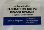 Elecraft K3/100 High Perf 160-6m Transceiver  KPA3  2.7 # 8894  100 Watt
