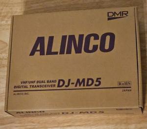 ALINCO DJ-MD5 Dual Band VHF/UHF Digital Amateur Radio.