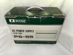 Icom PS-55 Ham Radio Power Supply for Icom IC-735 HF TRANSCEIVER (Looks Unused)