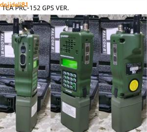 US! Upgraded TCA PRC 152A GPS Multiband Radio 15W Aluminum Handheld Radio VHFUHF