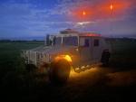 1 Lighted Military Antenna (Base & Bracket NOT INCL.) Not OEM,  fits HUMVEE