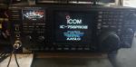 ICOM 756 Pro III HF Amateur Radio Transceiver Tested Working Free Shipping Used