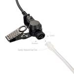 Bommeow 10 Pack BCT15-M1 Earpiece w/Mic Compatible with Motorola CP200D CP100D R2 DEP450 BPR40D CP200 CP185 BPR40 Yaesu FT-65 FT-25 FT-4X/V XiR P3688