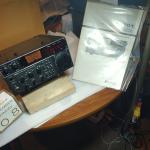 TRANSCEIVER ICOM-IC-701 FOR COLLECTORS PEOPLE WITH ORIGINAL OWNER MANUAL