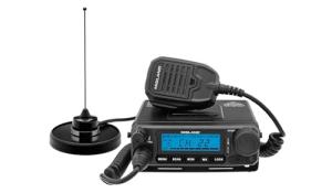 Midland® MXT500 50-Watt GMRS Mobile Radio - for Farms, Ranches, Overlanding, Trails, and Off-Roading - 8 Repeater Channels, Compact Design, External Magnetic Mount, 2.1dB Unity Gain Antenna