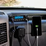 Midland® MXT500 50-Watt GMRS Mobile Radio - for Farms, Ranches, Overlanding, Trails, and Off-Roading - 8 Repeater Channels, Compact Design, External Magnetic Mount, 2.1dB Unity Gain Antenna