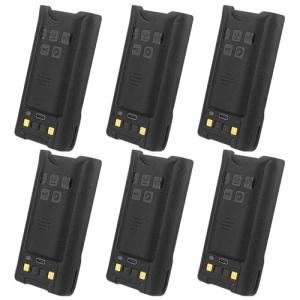 BAOFENG UV-9R Battery,4800mAh Type-C Charge BL-9 Li-ion 7.4V Replacement Radio Battery for UV-9R Plus Pro UV-9G BF-T57 GMRS-9R UV-XR