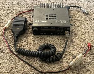 Vintage Alinco DR-110 VHF FM Transceiver & Microphone