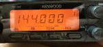 Kenwood TM-261 Ham Radio 2-Meter FM Mobile Transceiver w/Mic, Power cord TESTED