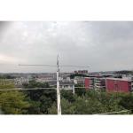YAGI Antenna High Gain 10/15dBi 2m/70cm Outdoor GRMS Yagi Antenna with U-Bolt 144-148MHz/430-440MHz 11 Elements for Ham Radio Repeater System 433mhz Radio Systems