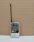 Alinco DJ-C5 VHF/UHF Dual Band FM Transceiver Handheld Ham Radio Untested