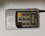 Alinco DJ-C5 VHF/UHF Dual Band FM Transceiver Handheld Ham Radio Untested