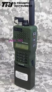 US Now! TRI AN/PRC 152 Multiband 12.6V 15W Handheld Radio MBITR Aluminum Shell