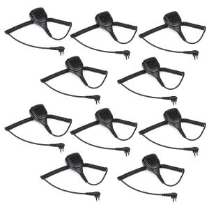 Arrowmax IP56 Waterproof Standard Size Shoulder Speaker Microphone Compatible with Motorola CP200D CP100D R2 DEP450 BPR40D CP200 CP185 BPR40 Yaesu FT-65 FT-25 FT-4X/V XiR P3688(APM250-M1)