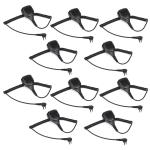 Arrowmax IP56 Waterproof Standard Size Shoulder Speaker Microphone Compatible with Motorola CP200D CP100D R2 DEP450 BPR40D CP200 CP185 BPR40 Yaesu FT-65 FT-25 FT-4X/V XiR P3688(APM250-M1)