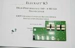 ELECRAFT K3 and K3S  -  KBPF3 General coverage receive option board w/ manual 
